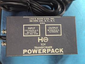 2129 Marx 2029 Vintage Ho Toy Transformer Powerpack