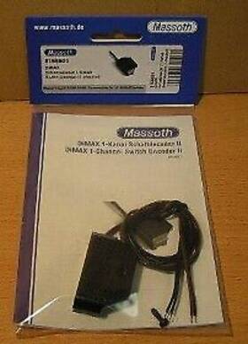 8156601 Massoth Dimax 1-channel Switch Decoder Ii