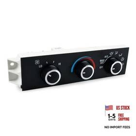 599-217 Miccika Heater A/c Control Switch Front Climate Module Compatible With
