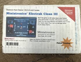 Clean-3 Miniatronics Electrak Clean 3 Track Cleaner Electrostatic Wheel