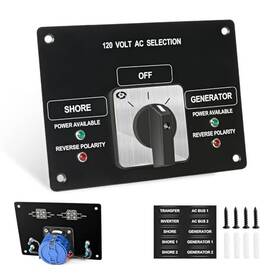 Lbt-077-xn-1 Minyu Store Ac Rotary Selector Switch Panel - 120v 30a 2 Position With