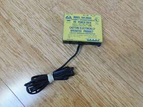 70269 Model Power Ahm Railroad Hobby Transformer Ho Pack Control 16.5vdc