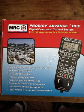 0001410 Mrc Prodigy Advance 2 Dcc/ Digital Command Control System. Tested And Works Great