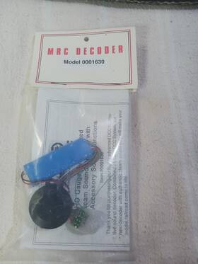 0001630 Mrc Ho Scale Decoder #0001630 Sheer Brilliance Steam Free Shipping