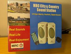 Aa552 Mrc 019571205523 City Country Sound Station - New Open Box