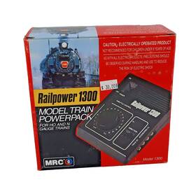 1300-aa300 Mrc Railpower 1300 Aa300 Dc Model Train Power Pack Transformer Nos