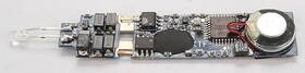 1658 Mrc N Dcc Decoders With Sound - Snap-in Fits Kato F Unit Diesels