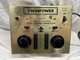 202-n Mrc Twin Power Model Rectifier Corporation 202n N Gauge