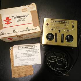 202-ul Mrc Vintage Twinpower Ho Scale Train Control Model 202 Ul Instructions