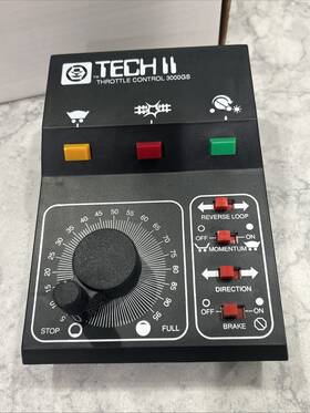 3000gs Mrc 3000g Tech Ii Dc Model Railroad Throttle Without Transformer