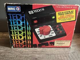 6410 Mrc Tech Ii Solid State Train Controler Hardly Used In The Org. Box File