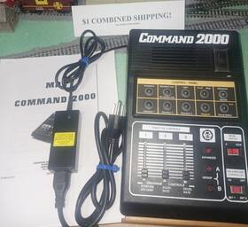 M020826-1 Mrc Command 2000 Dcc Control System With Power Supply And Instructions M0208261