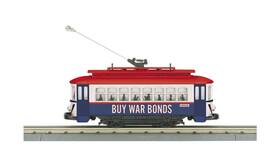 30-5217 Mth Railking War Bonds Bump N Go Trolley O Gauge