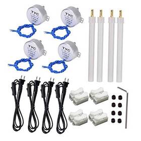 Hu-xi-201 Naive Blue 4pcs Turntable Motor Synchronous Synchron 50/60hz Ac 100 127v 5-6rpm