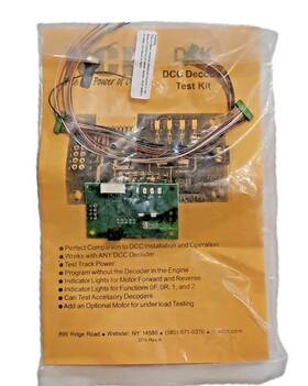 0219 Nce Dtk Decoder Test Kit Dcc Tester Model Railroad Tool