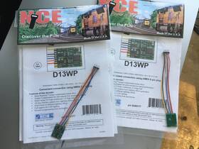 52401777 Nce D13wp Dcc Decoders Set Of 2
