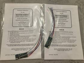 D102-us Nce Lot Of 2 Vintage Nos Dcc Decoder North Coast Engineering Ho