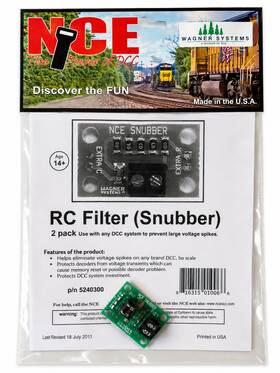 524-305 Nce Dcc Nce0305 Rc Filter Snubber 2 Pack