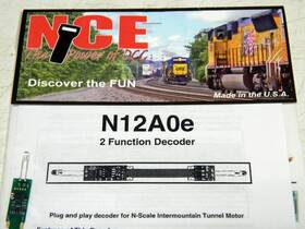 N12a0e Nce N Scale #n12a0e 2 Function Brand New Decoder Sealed In Pak Ha