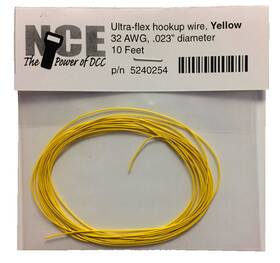 Nce Power For Dcc 816757011165 32 Awg Yel 10ft