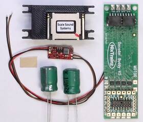 Ntz501 Nixtrainz Ntz2 Scale Trains Conversion Kit - Sound Speaker Decoder Buddy