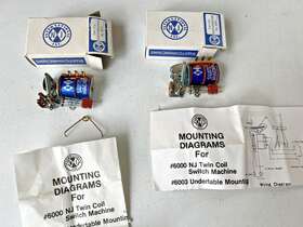 Nj International 6000 2 Nji #6000 Twin Coil Switch Machines