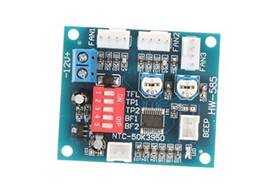 Nopcfan125pwm Noyito Dc12v 5a Pwm 4 Wires Pc Fan Temperature Manumotive Speed Controller