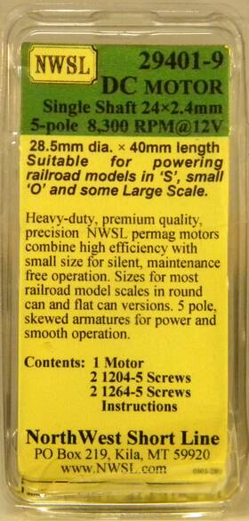29401-9 Nwsl New S/o Scales #29401-9 Single Shaft 24 X 2.4mm Dc Motor 28.5 40mm