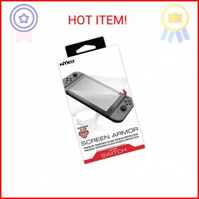 Nyko 743840872344 Screen Armor - 9h Tempered Glass Top Of The Line Protection Against Scrat