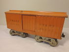 X1669 Orange Boxcar Standard 14 Stp Cm Gauge Lionel