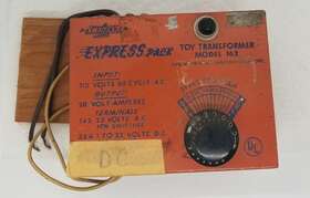161-a Pacemaker Express Pack Toy Choo Transformer - Model 162 Untested