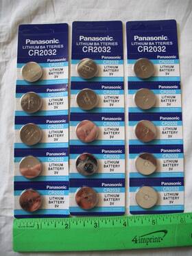 Cr2032 Panasonic Lot Of 15 Lithium Battery 3v 3 Volt Batteries Japan