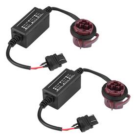 Pissentegc02moxqe52188 Pissente Led Decoder Adapter Pack Of 2 Black Abs 12v 3157a Load Resistor