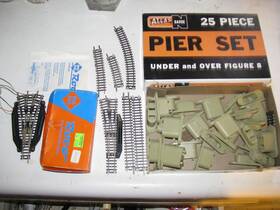 02417p Roco N Scale Switches And Trestle Set