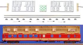 40360 Roco Ho - Universal Lighting Kit For Four Axle Passenger Cars Nib