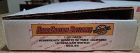 Dz2500 Ross Custom Switches 101m25 New #101m25 Remote With Tmcc Lh Regular Switch In Box