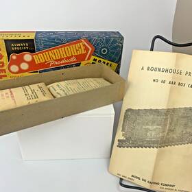 B-111t Roundhouse Vintage Mdc/roundhouse Ej&e 40ft Boxcar All Metal Kit Complete Nos