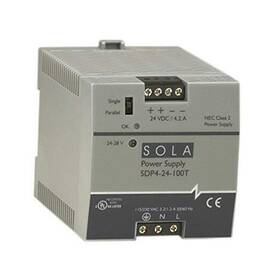 Solsdp424100lt Sola/hevi-duty Sdp4-24-100lt Dc Power Supply 24-28 Vdc 3.8 Amp 60 Hz