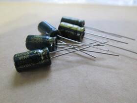 810128 Soundtraxx Qty 5 220 F Replacement Capacitor For Tsunami Dcc Decoders New