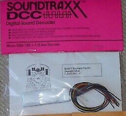 2decoder Soundtraxx Dsd-150 1-1/2 Amp Decoder Southern Pacific Daylight Gs-4 Software