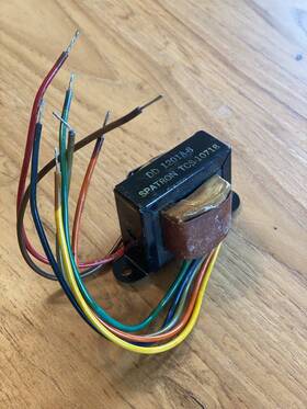 Dd1201a-8 Spatron Tcs-10718 Transformer Vintage Never Used Nos