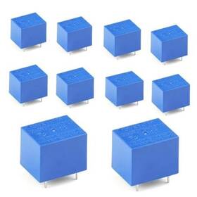 Jqc3f Szliyands 466/469 T73 Dc Coil 5 Pins Mini Spst Power Relay Pcb Type 10pcs 12v