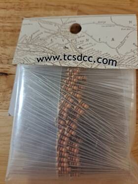 1076 Tcs 1/4-watt Axial Lead Resistor 200-piece 1000 Ohm