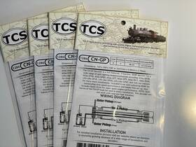 1286 Tcs Cn-gp N Scale Dcc Decoder - New Lot Of 4