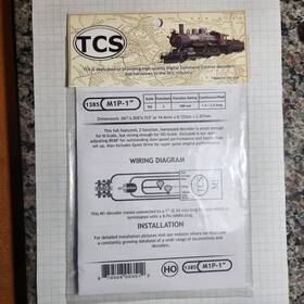 M1p-1 Tcs 1385 Ho And N Dcc Decoder 2 Function Bemf 1 Harness 8 Pin Plug