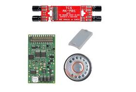 Wdk-bac-5 Tcs 1791 Wow Kit Wow121-diesel Dcc Sound Decoder