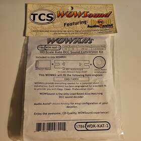 Wdk-kat-2 Tcs 17i6 Wowsound 1786 Wowkits For Kato Emd F40ph New