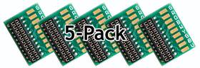 Tcs1358 Tcs 879508003246 Dcc Decoder Socket 21-hw-5pack Circuit Board With Nem21 And Soldering 1358