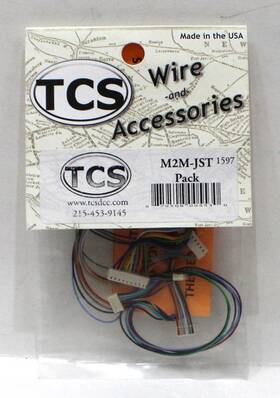 M2m-jst Tcs 1597 Dcc Wiring Harness Pack 9 Pin 7 6 4