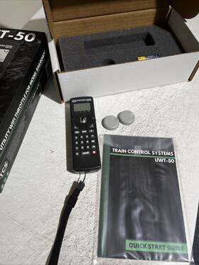 Uwt-50e Tcs Train Control Systems - Utility Wifi Throttle For Model Railroads